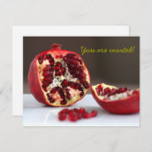 スイートPOMポメグラネートコレクション招待状 招待状 (正面/裏面)