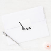 スイープほうき – クリーンスイープ スクエアシール (封筒)