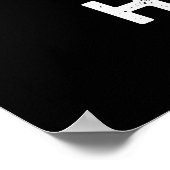 スイープハートおもしろいスウィートハートブロムプンダークBG ポスター (角)