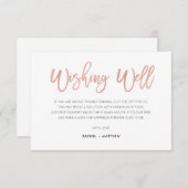 スイーモダントグラムバラ金ゴールドウィッシュウェルインサート エンクロージャーカード (正面/裏面)