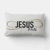 スイールランバー付きイエスファン装飾用クッション ランバークッション (正面)