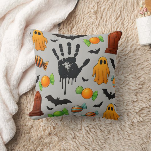 スイ不気味ーツとシャドウ クッション (ブランケット)