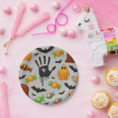 スイ不気味ーツとシャドウ ペーパープレート (パーティー)