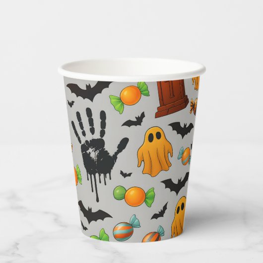 スイ不気味ーツとシャドウ 紙コップ (裏面)