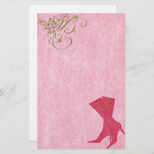 スイ幻惑カ文房具のディバ 便箋 (正面/裏面)