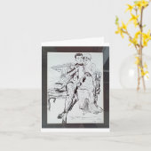 スウィガートのプロポーズ 1917... カード (黄色い花)