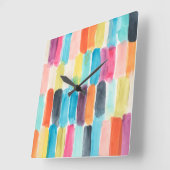 スウィッシュスウォッチI スクエア壁時計 (傾斜)