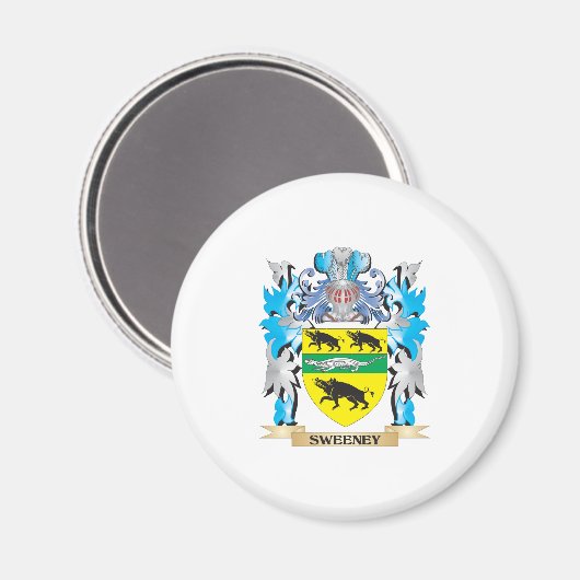 スウィニーコートオブアームズ – 家紋 マグネット (正面/裏面)