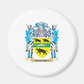 スウィニーコートオブアームズ – 家紋 マグネット (正面)