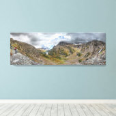 スウィフトカレントのパスのトレイル2 – 氷河の国立公園 キャンバスプリント (インサイチュ (ウッドフロア))