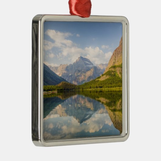 スウィフトカレントレイクウィズマニー氷河ホテル& メタルオーナメント (右)