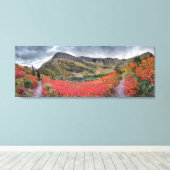 スウィフトカレント峠トレイル – 氷河の国立公園 キャンバスプリント (インサイチュ (ウッドフロア))