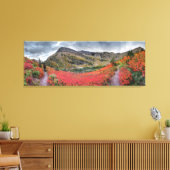 スウィフトカレント峠トレイル – 氷河の国立公園 キャンバスプリント (インサイチュ (リビング))