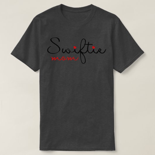 スウィフトママタイポグラフィTシャツ4 Tシャツ (デザイン正面)