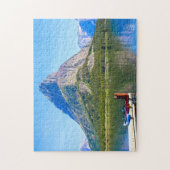 スウィフト電流湖モンタナ。 ジグソーパズル (縦)