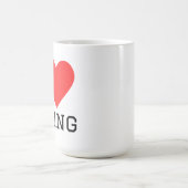 スウィングが好き コーヒーマグカップ (中央)