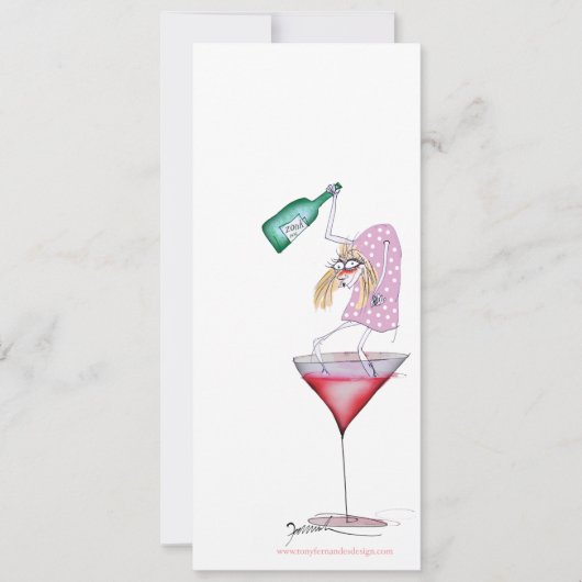 スウィングしてグルーヴしよう!トニー・フェルナンデスの招待 招待状 (正面)