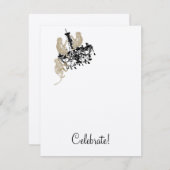 スウィングする猿たちからの招待状 招待状 (正面/裏面)