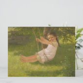 スウィングで微笑む少女(ヴィンテージ幼少期) カード (スタンド正面)