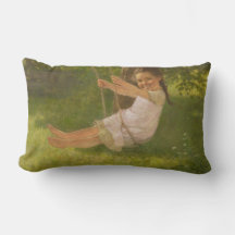 スウィングで微笑む少女(ヴィンテージ幼少期)