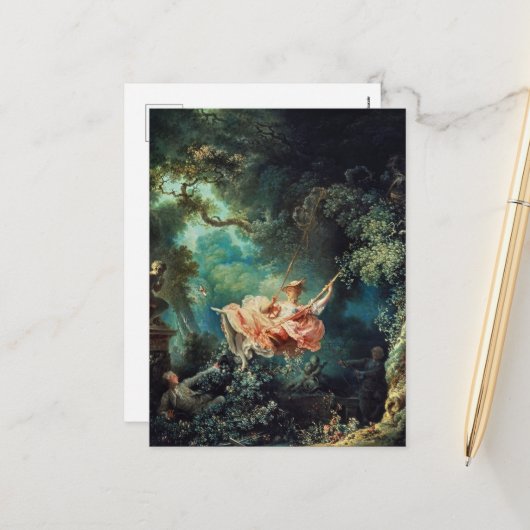 スウィングと幸福なブランディングの事故 シーズンポストカード (正面/裏面インサイチュ)