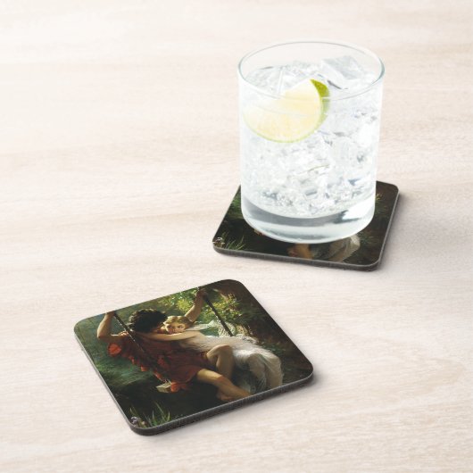 『スウィングの恋人たち』ピエール=オーギュスト・コドによる春 コースター (右側)