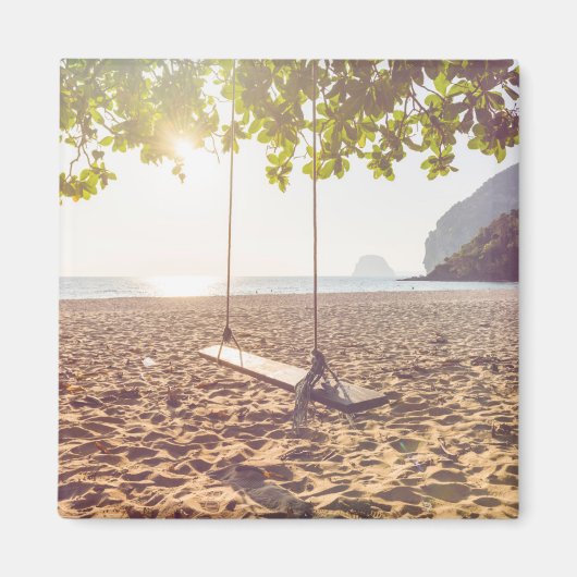 スウィングオンビーチアットサンセット マグネット (正面)