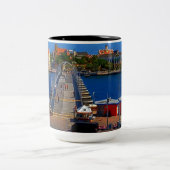 スウィングオールドレディーキュラカオ橋 ツートーンマグカップ (中央)