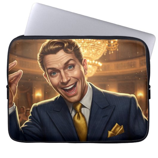 スウィングキング ラップトップスリーブ (正面)