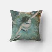 スウィングダンサー（緑のダンサー） Edgar Degas クッション (裏面)