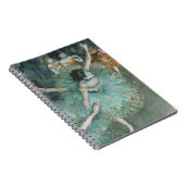 スウィングダンサー（緑のダンサー） Edgar Degas ノートブック (右側)