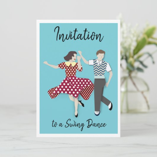 スウィングダンス 招待状 (スタンド正面)