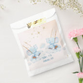 スウィングツイン象の赤ちゃんシャワー フェイバーバッグ (封をした状態)