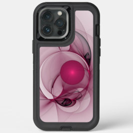 スウィングフラクタル、モダン抽象芸術ベリーピンクアート