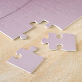 スウィングフラクタル、モダン抽象芸術ベリーピンクアート ジグソーパズル (側面)