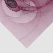 スウィングフラクタル、モダン抽象芸術ベリーピンクアート 薄葉紙 (詳細)