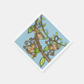 スウィングモンキーズ誕生日紙ナプキンズ スタンダードカクテルナプキン (角)