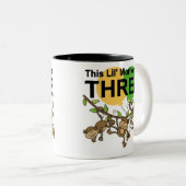 スウィングモンキーズ誕生日Tシャツとギフト ツートーンマグカップ (正面右)