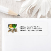 スウィングモンキーズ誕生日Tシャツとギフト ラベル (インサイチュ)