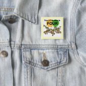 スウィングモンキーズ4th誕生日Tシャツとギフト 缶バッジ (インサイチュ)