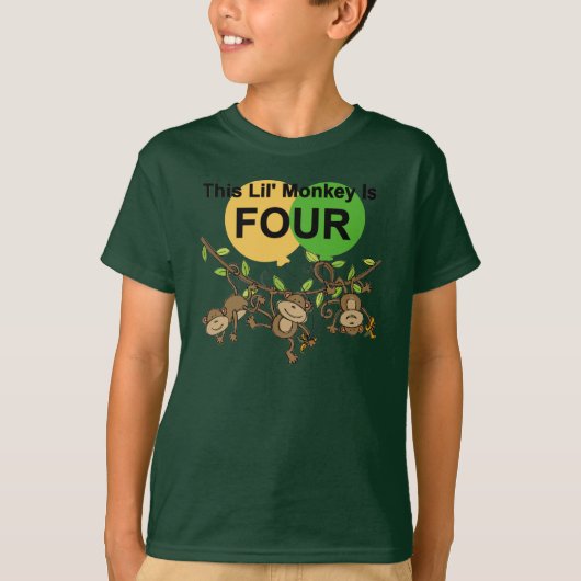 スウィングモンキーズ4th誕生日Tシャツとギフト Tシャツ (正面)