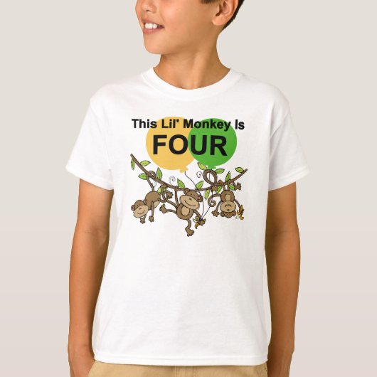 スウィングモンキーズ4th誕生日Tシャツとギフト Tシャツ (正面)