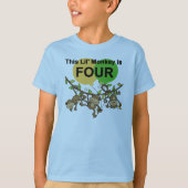 スウィングモンキーズ4th誕生日Tシャツとギフト Tシャツ (正面)