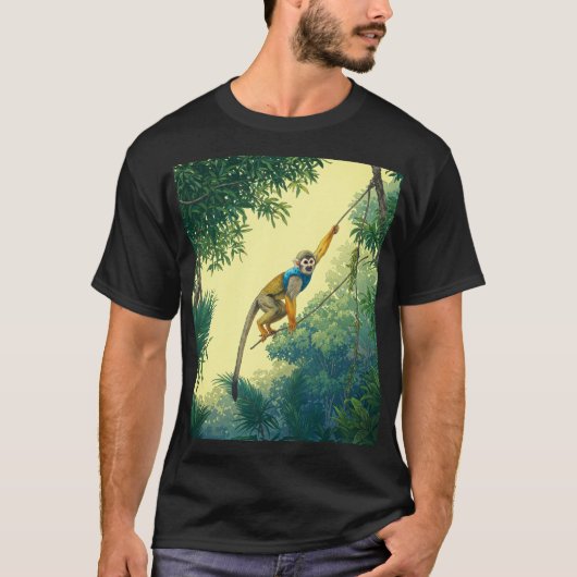 スウィングリス猿ジャングルTシャツ Tシャツ (正面)