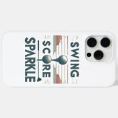 スウィング、スコア、スパークル Case-Mate iPhoneケース (裏面 (横))
