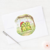 スウィング・タイム ラウンドシール (封筒)