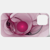 スウィング・フラクタル モダン抽象芸術 ピンクベリーアート Case-Mate iPhoneケース (裏面 (横))