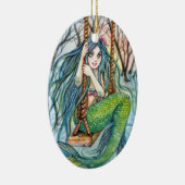 スウィング – Mermaid Art セラミックオーナメント (右)