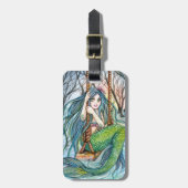 スウィング – Mermaid Art ラゲッジタグ (正面縦)