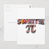 スウィーティパイ（甘味料で満たされた） ポストカード (正面/裏面)